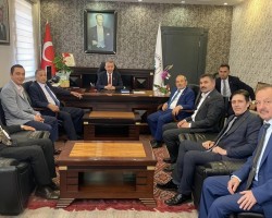 Başkanla Fotoğraflar