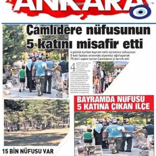 ÇAMLIDERE NÜFUSUNUN 5 KATINI MİSAFİR ETTİ...