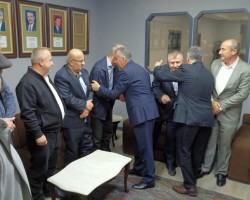 Başkanla Fotoğraflar