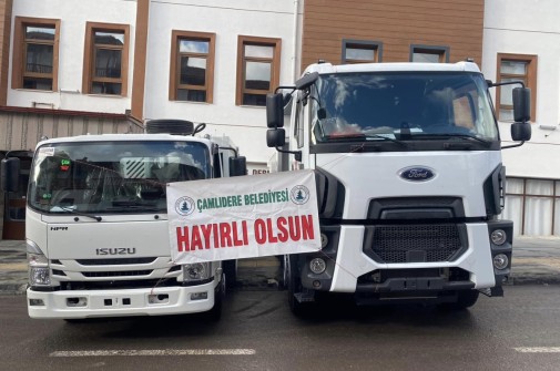 YENİ HİZMET ARAÇLARIMIZ İLÇEMİZE HAYIRLI OLSUN…