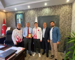 Başkanla Fotoğraflar