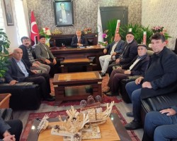 Başkanla Fotoğraflar