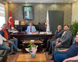 Başkanla Fotoğraflar