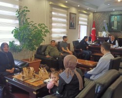 Başkanla Fotoğraflar