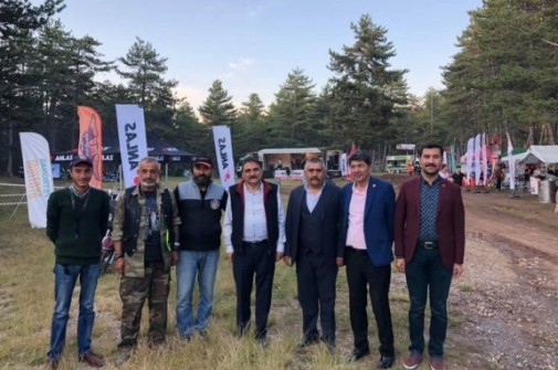 BAŞKANIMIZ, ALUÇDAĞINDA DÜZENLENEN 2. ANKARA MOTORSİKLET FESTİVALİNE KATILDI...