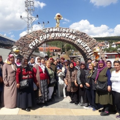 ÇAMLIDERE ALTINDAĞ TURLARINI AĞIRLAMAYA DEVAM EDİYOR.