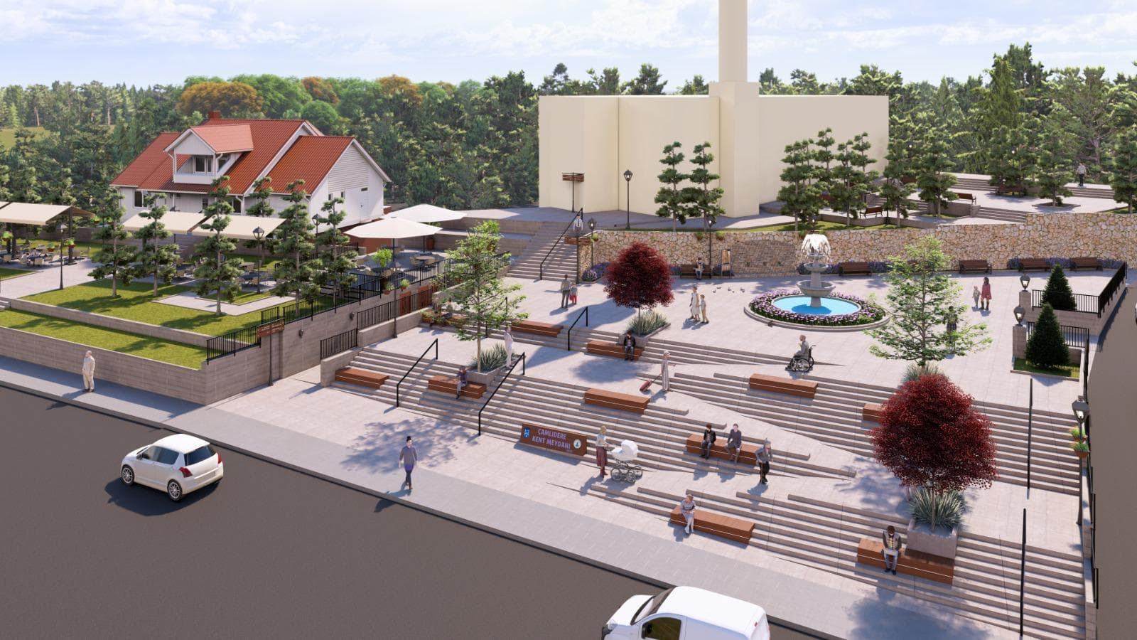 Çamlıdere Kent Meydanı Projesi