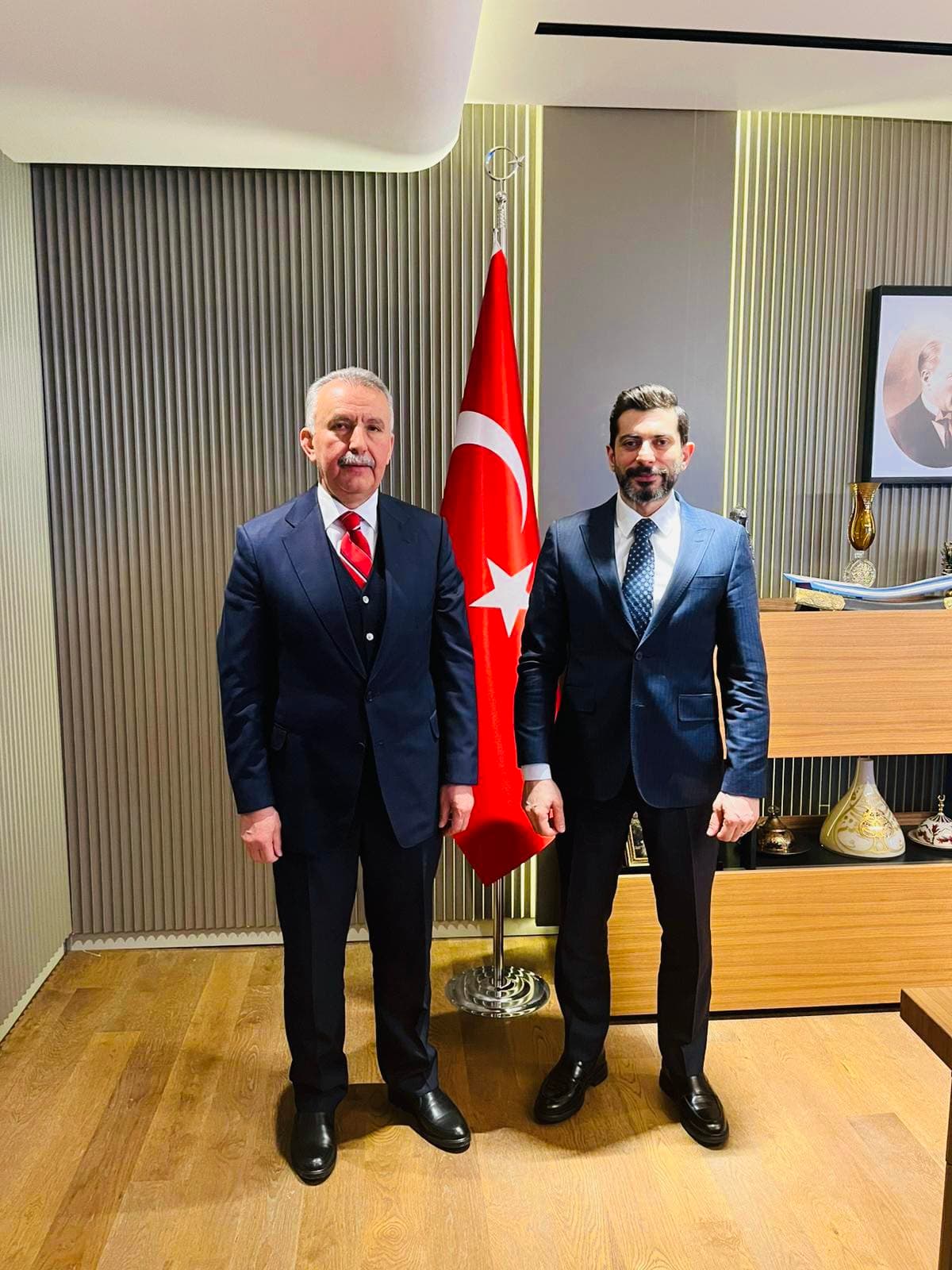 BELEDİYE BAŞKANIMIZDAN KENTSEL DÖNÜŞÜM GENEL MÜDÜRÜNE ZİYARET