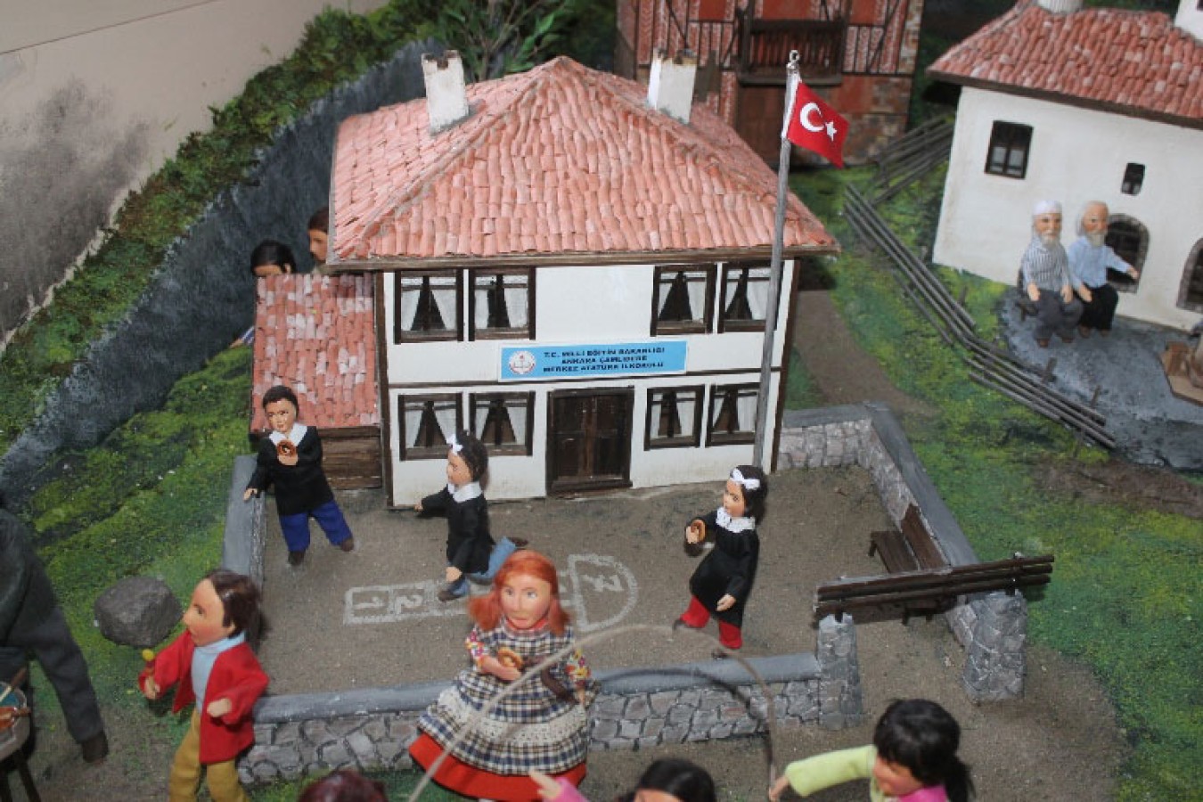 Müze iç mekânı – oyuncak sergileme alanı